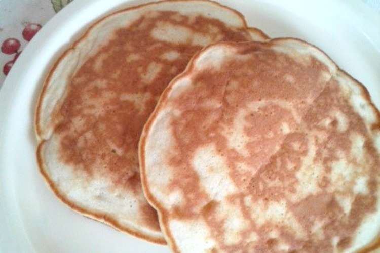 バナナパンケーキ レシピ 作り方 By ちー工房 クックパッド 簡単おいしいみんなのレシピが373万品