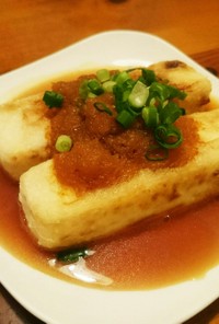 おろしバタぽんの豆腐ステーキ