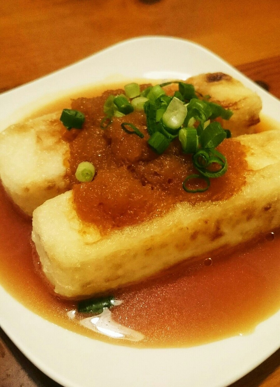 おろしバタぽんの豆腐ステーキの画像
