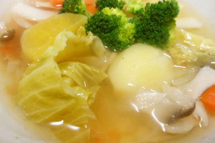 野菜たっぷり ポトフ風 簡単 レシピ 作り方 By 食彩七 クックパッド 簡単おいしいみんなのレシピが366万品
