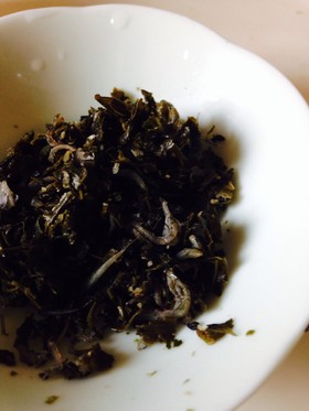 出がらし!お茶っぱふりかけ☆アレンジ自由