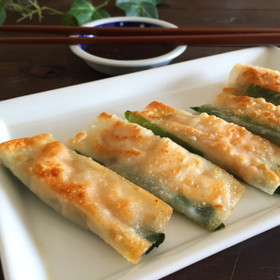 鶏むね肉1枚で*節約なのに美味!棒餃子