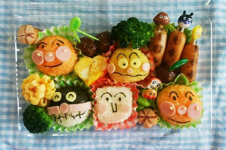 キャラ弁 アンパンマン レシピ 作り方 By Ikokamama クックパッド