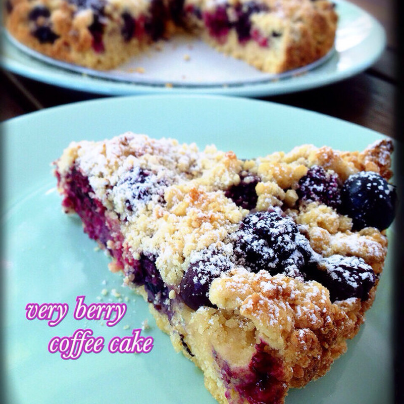 ブルーベリーコーヒーケーキのレシピ