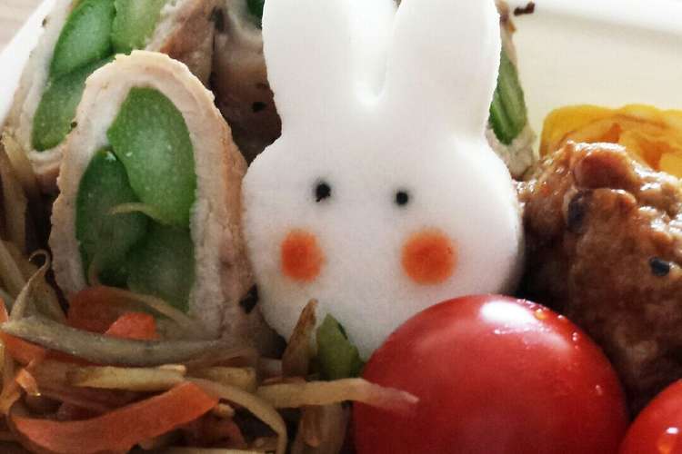 お弁当に 超簡単 はんぺん白うさぎ レシピ 作り方 By まぁこぽん クックパッド 簡単おいしいみんなのレシピが355万品