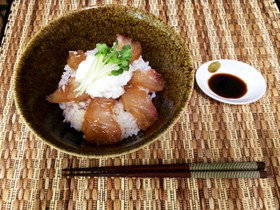 一晩漬けるだけの簡単美味しい☆鯛づけ丼