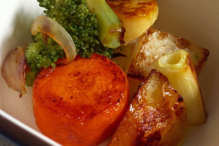 オリーブオイルで焼き野菜 レシピ 作り方 By ｱｯﾌﾟﾙｸｯｷｰ クックパッド 簡単おいしいみんなのレシピが356万品