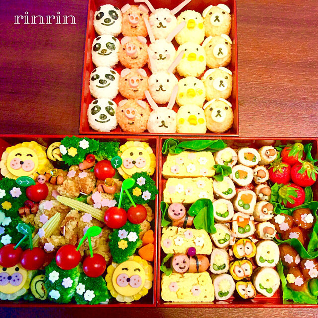 運動会のお弁当☆かわいい一口おにぎり by rinrin8 【クックパッド】 簡単おいしいみんなのレシピが357万品