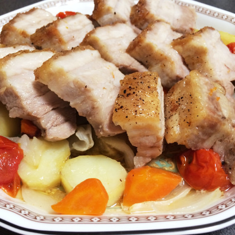 みんなが作ってる 豚バラかたまり ダッチオーブンのレシピ クックパッド 簡単おいしいみんなのレシピが350万品