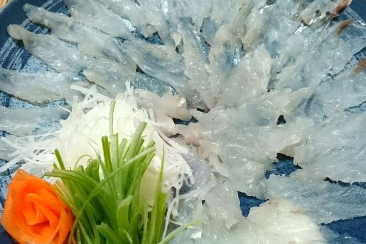 マゴチの刺身 昆布〆薄造り レシピ 作り方 By まなげ クックパッド 簡単おいしいみんなのレシピが361万品