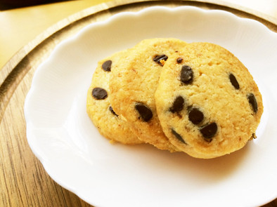 ☆アイスボックスクッキー☆チョコチップの写真