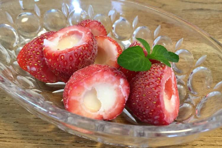 いちご練乳アイス レシピ 作り方 By そらいろ庵 クックパッド 簡単おいしいみんなのレシピが353万品