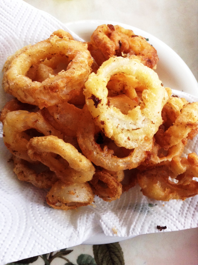 簡単！！オニオンポテト（オニオンフライ） by よっすぃ〜と 【クックパッド】 簡単おいしいみんなのレシピが396万品