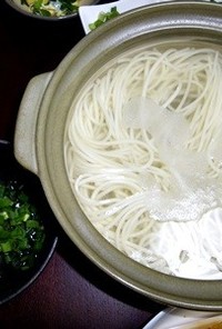 乾麺の炭鉱うどん