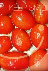 プチトマトの白蜜漬け