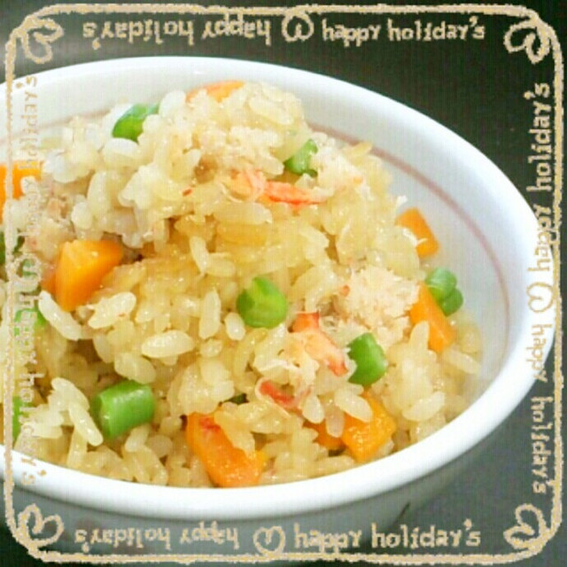 カニ缶 麺つゆ 蟹飯 蟹の炊き込みご飯 レシピ 作り方 By しじみ24 クックパッド 簡単おいしいみんなのレシピが356万品