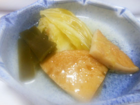 春キャベツ おでん風味 簡単私流