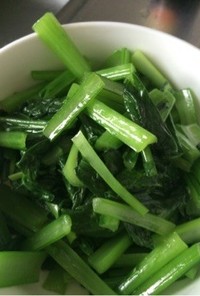 韓国風 小松菜のナムル