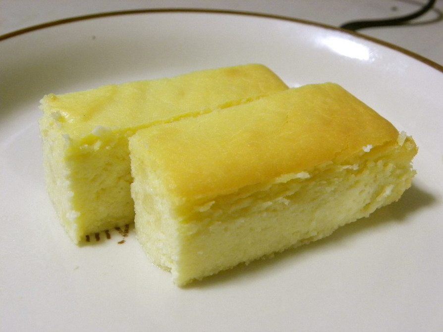 簡単ヘルシー☆ベークドチーズケーキ♪の画像