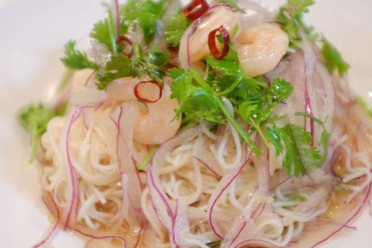 タイ風サラダそうめん レシピ 作り方 By Sachi5 クックパッド 簡単おいしいみんなのレシピが352万品