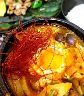 まろやか本場の味☆純豆腐☆スンドゥブチゲ
