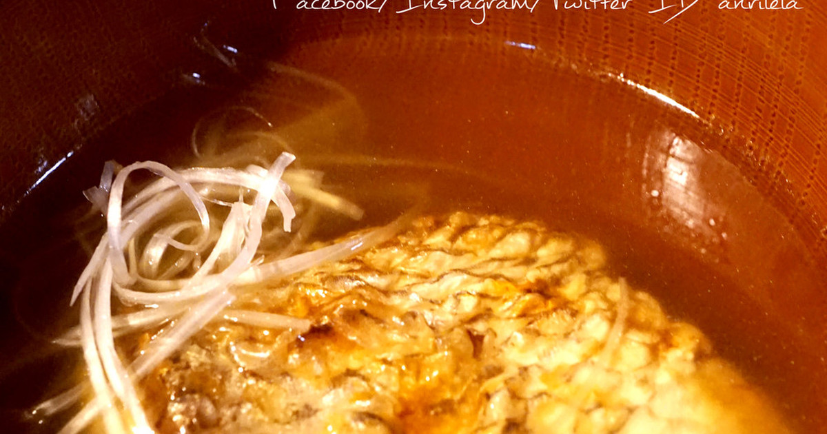 料亭の味 白だしde簡単鯛のお吸い物 レシピ 作り方 By 匡masa クックパッド 簡単おいしいみんなのレシピが354万品