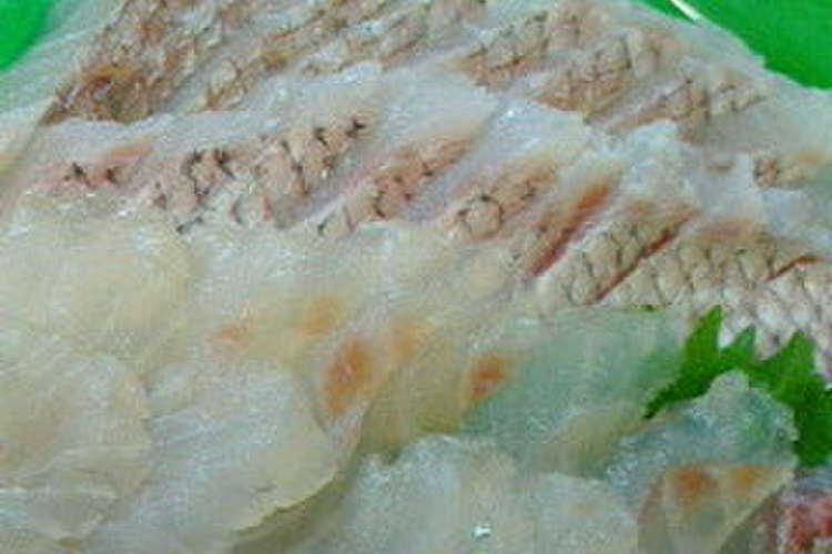 真鯛丸ごと 松皮造りと昆布締め A レシピ 作り方 By 呑み助わんこ クックパッド 簡単おいしいみんなのレシピが353万品