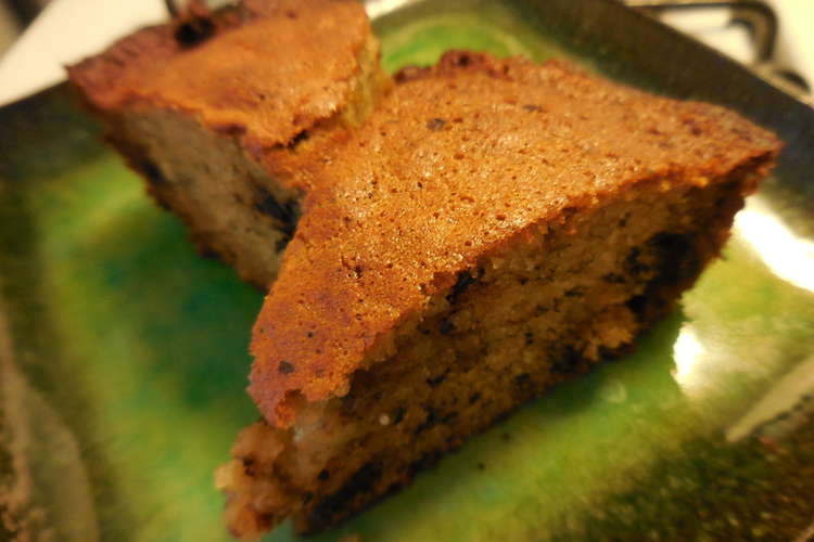 ココナッツオイルでチョコバナナケーキ レシピ 作り方 By マルチーズミモザ クックパッド