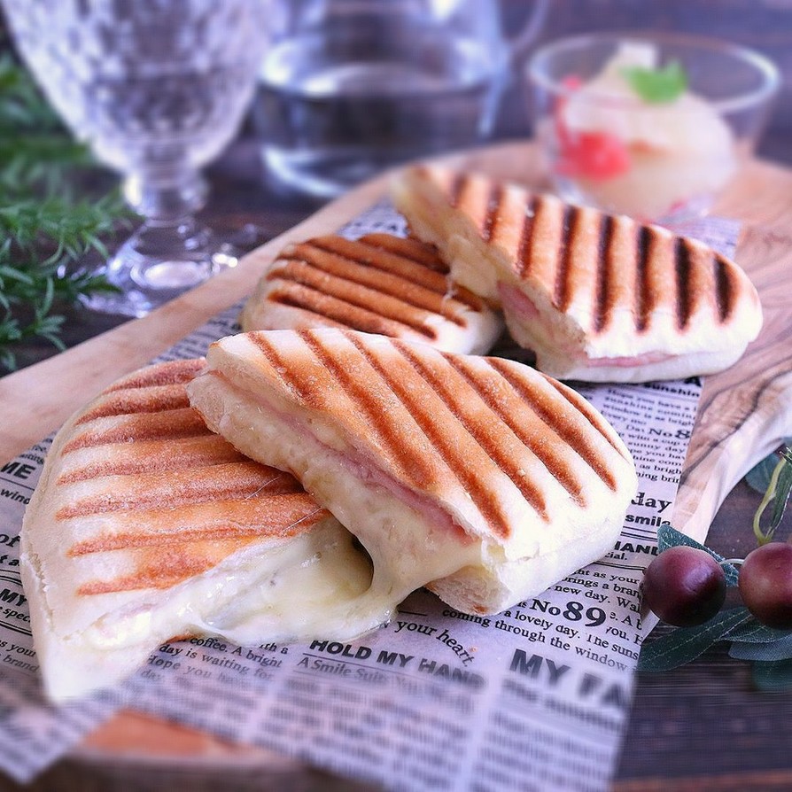 チャバタパニーニのレシピ