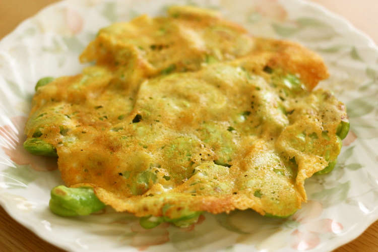 そらまめのパリパリ羽根つきチーズ焼き レシピ 作り方 By 実月 クックパッド 簡単おいしいみんなのレシピが360万品