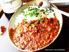 ■ルウ無し簡単♪キーマカレー■