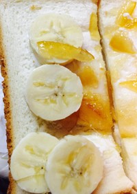 バナナとカルピスソフトパン