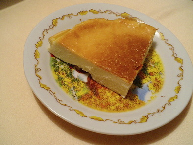 ブルーチーズケーキの写真