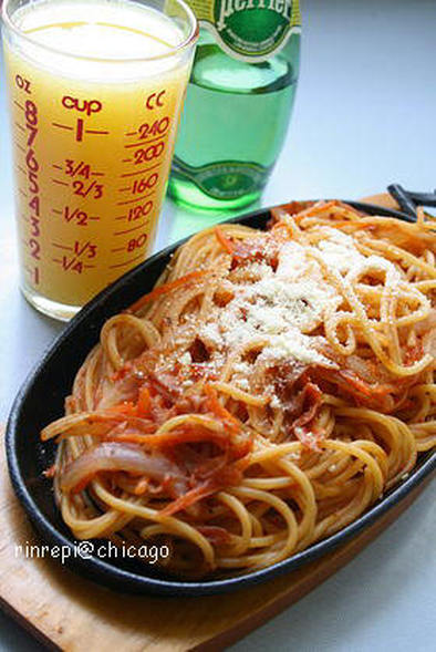 スパゲッティーナポリタンの写真
