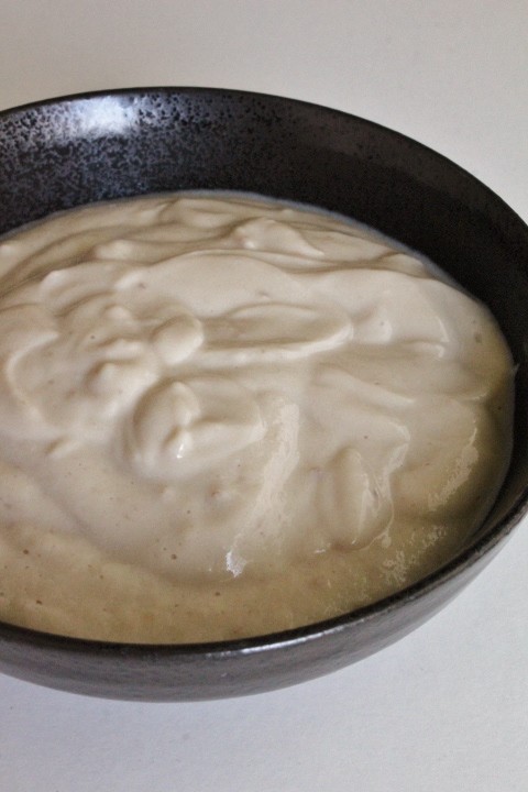 ヘルシー♪醤油麹と梅干しde豆腐クリームの画像