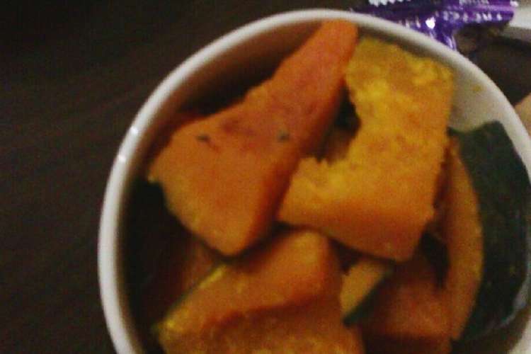 素材の味が優しい かぼちゃの煮物 レシピ 作り方 By 14mam クックパッド 簡単おいしいみんなのレシピが359万品