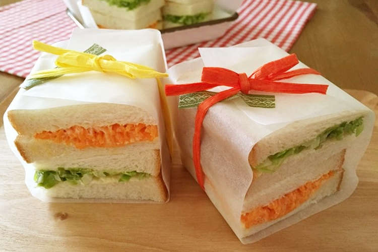 キャベツだけ人参だけサンドイッチ レシピ 作り方 By まじゅじゅ クックパッド 簡単おいしいみんなのレシピが377万品