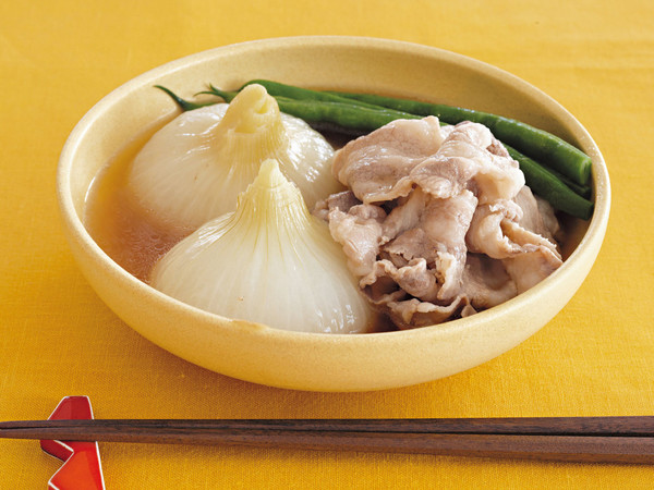 豚バラと新玉ねぎのトロトロ煮