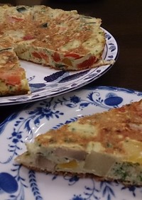 野菜ごろごろ！◆スペイン風オムレツ◆