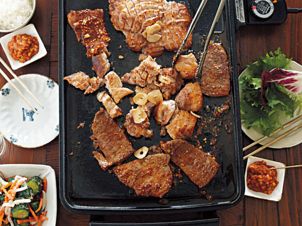 牛カルビ焼き肉
