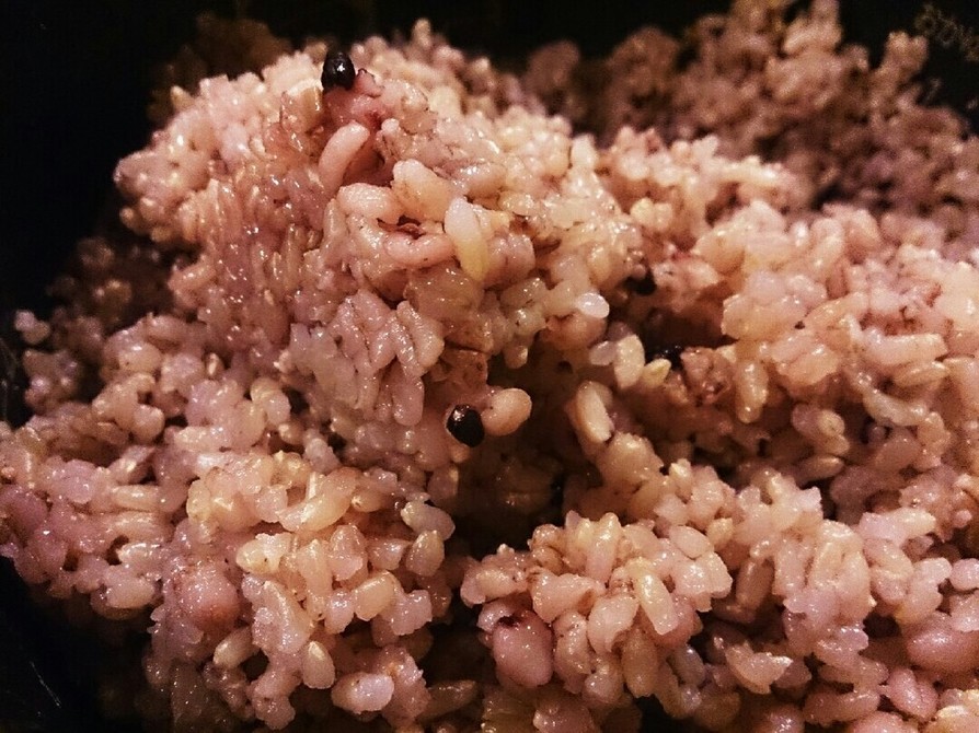 美味しい炊き方☆雑穀+もち麦+玄米ご飯 の画像