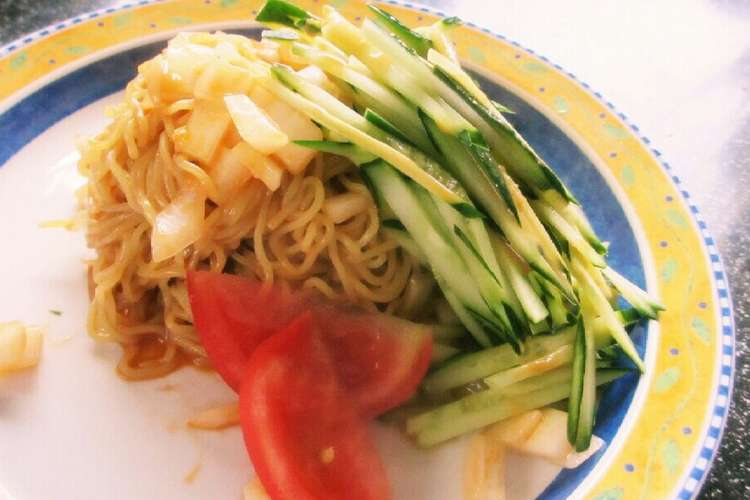 さらし玉葱イッパイの胡麻ダレ冷やし中華 レシピ 作り方 By Kuragenoie クックパッド 簡単おいしいみんなのレシピが355万品