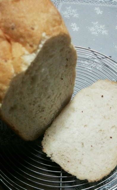 HBで！玄米ごはん食パン。油・乳不使用♪の写真