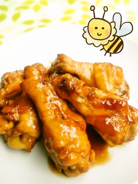 ☺簡単♪鶏手羽元のはちみつ醤油甘辛煮☺