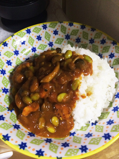 簡単♡おいしい♡エビカレーの写真