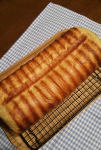 HB生地！トヨ型☆ホワイトチョコ味噌パン