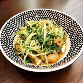 ❀シンプルに!水菜と油揚げの炒め煮❀