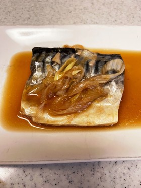 レンチン&時短✨塩さばのねぎ蒸し