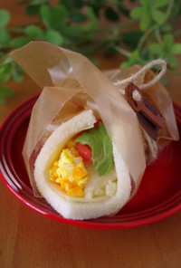 サンドシナイッチ☆卵＆ポテトの花束サラダ