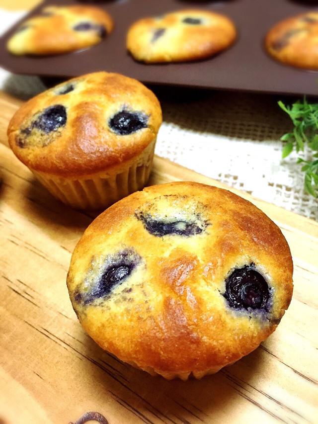 ブルーベリークリームチーズマフィン by ここなつみる 【クックパッド】 簡単おいしいみんなのレシピが349万品